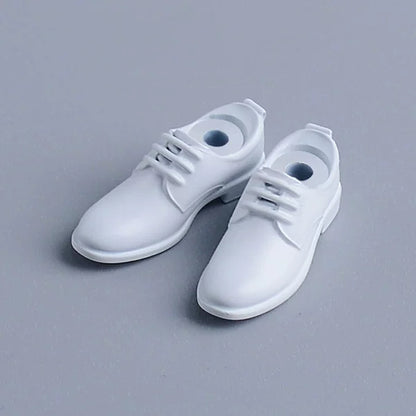 Custom 1/12 Clothing Accessories Leather Shoes for 1/12 Scale Action Figure