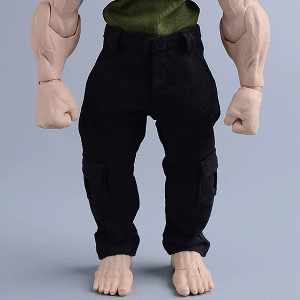 Custom 1/12 Clothing Accessories Pants for 1/12 Scale Strong Body