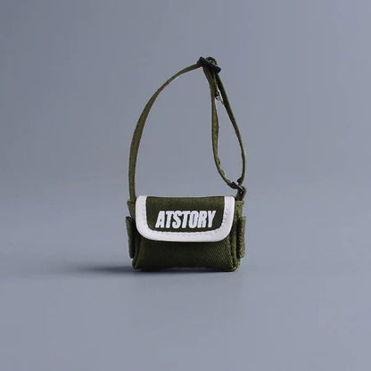 Custom 1/12 Clothing Accessories Bag for 1/12 Scale Action Figure
