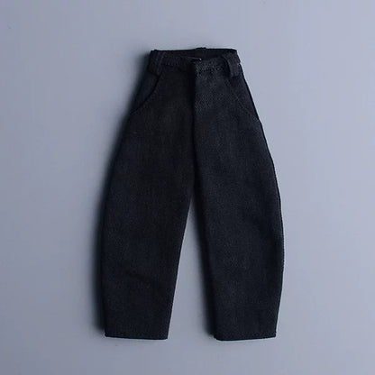 Custom 1/12 Clothing Accessories Pants for 1/12 Scale Action Figure