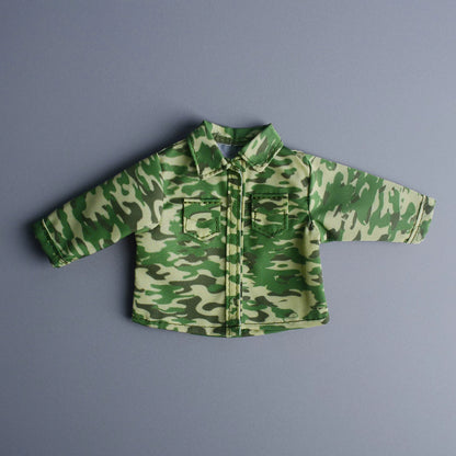Custom 1/12 Clothing Accessories Military Uniform for 1/12 Scale Strong Body