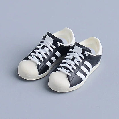 Custom 1/12 Clothing Accessories Skate Shoes for 1/12 Scale Action Figure