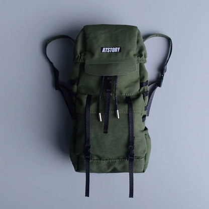 Custom 1/12 Clothing Accessories Backpack for 1/12 Scale Action Figure