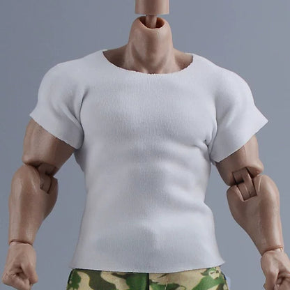 Custom 1/12 Clothing Accessories Slim Fit Top for 1/12 Scale Strong Body