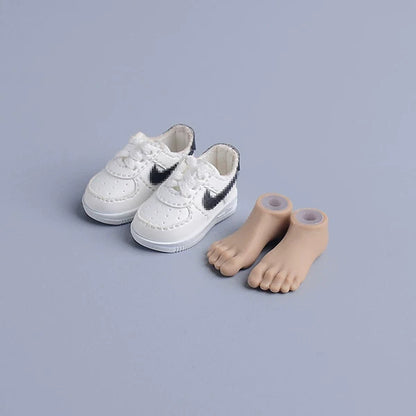 Custom 1/12 Clothing Accessories Shoes for 1/12 Scale Action Figure