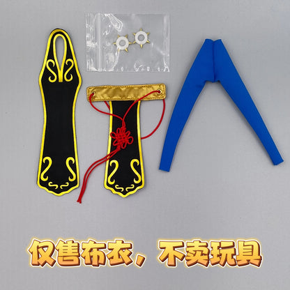 Custom 1/12 Clothing for Whale Studio Fighting Girl Chun Li