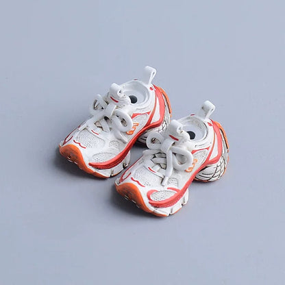 Custom 1/12 Clothing Accessories Running Shoes for 1/12 Scale Action Figure