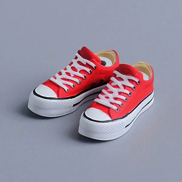 Custom 1/12 Clothing Accessories Sneakers for 1/12 Scale Action Figure
