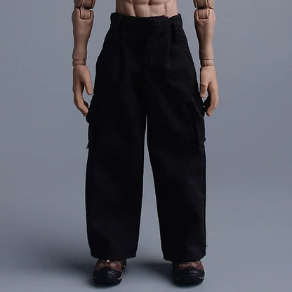 Custom 1/12 Clothing Accessories Pants for 1/12 scale action figures