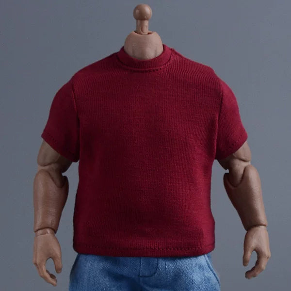 Custom 1/12 Clothing Accessories Top for 1/12 Scale Strong Body