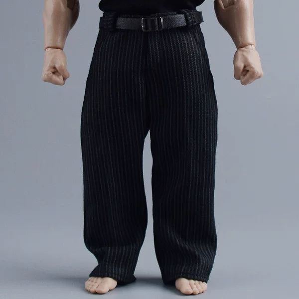 Custom 1/12 Clothing Accessories Pants for 1/12 Scale Strong Body
