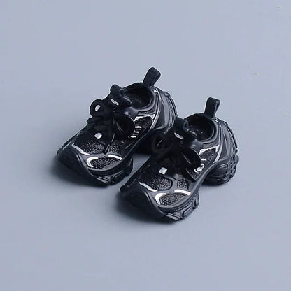 Custom 1/12 Clothing Accessories Running Shoes for 1/12 Scale Action Figure