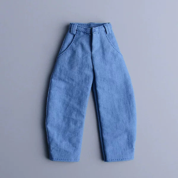 Custom 1/12 Clothing Accessories Pants for 1/12 Scale Action Figure