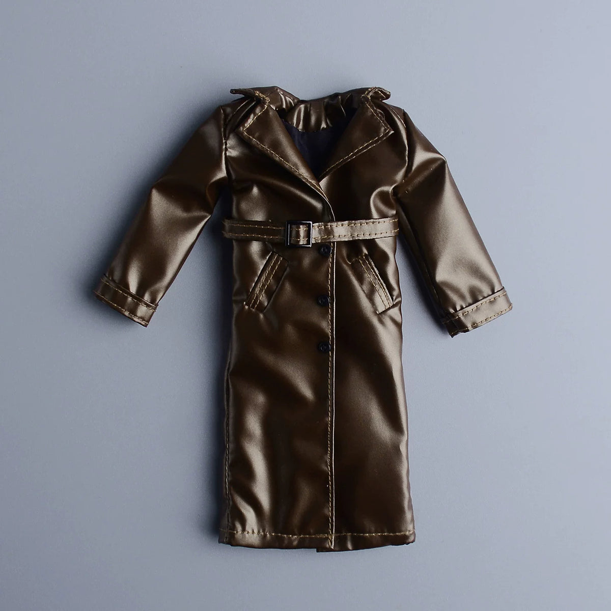 Custom 1/12 Clothing Accessories Trench Coat for 1/12 Scale Action Figure