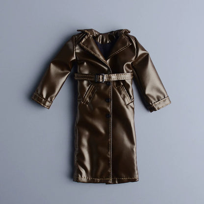 Custom 1/12 Clothing Accessories Trench Coat for 1/12 Scale Action Figure