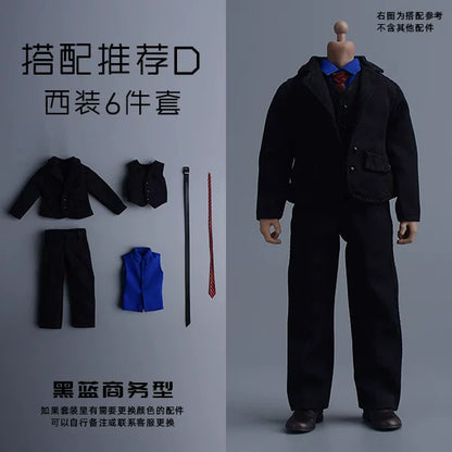 Custom 1/12 Clothing Accessories Suits for 1/12 scale action figures