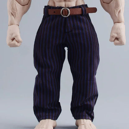 Custom 1/12 Clothing Accessories Pants for 1/12 Scale Strong Body