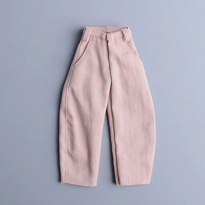 Custom 1/12 Clothing Accessories Pants for 1/12 Scale Action Figure