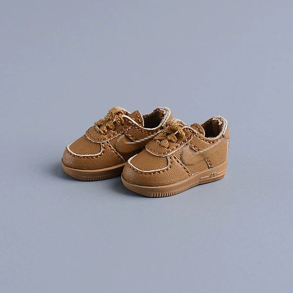Custom 1/12 Clothing Accessories Shoes for 1/12 Scale Action Figure