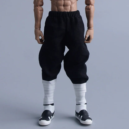Custom 1/12 Clothing Accessories Kong Fu Clothes for 1/12 Scale Action Figure
