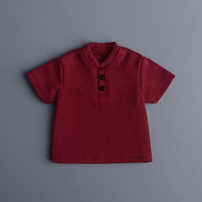 Custom 1/12 Clothing Accessories Polo for 1/12 Scale Strong Body