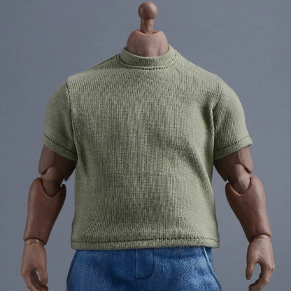Custom 1/12 Clothing Accessories Top for 1/12 Scale Strong Body