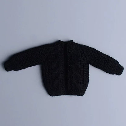 Custom 1/12 Clothing Accessories Knitted Cardigan for 1/12 scale action figures