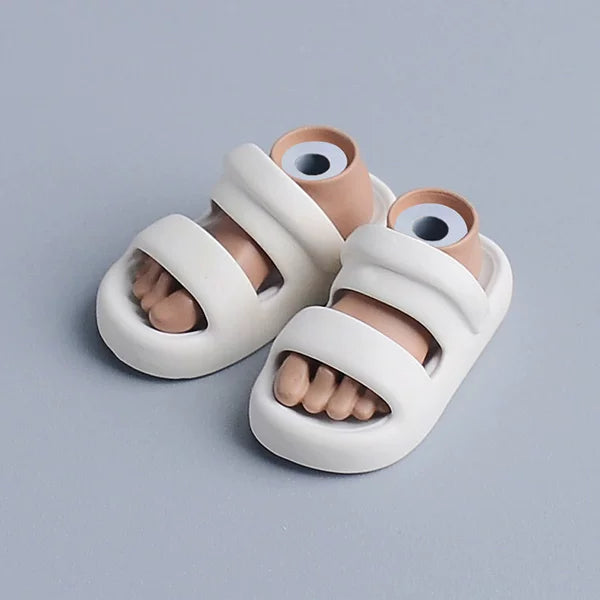 Custom 1/12 Clothing Accessories Slippers for 1/12 Scale Action Figure