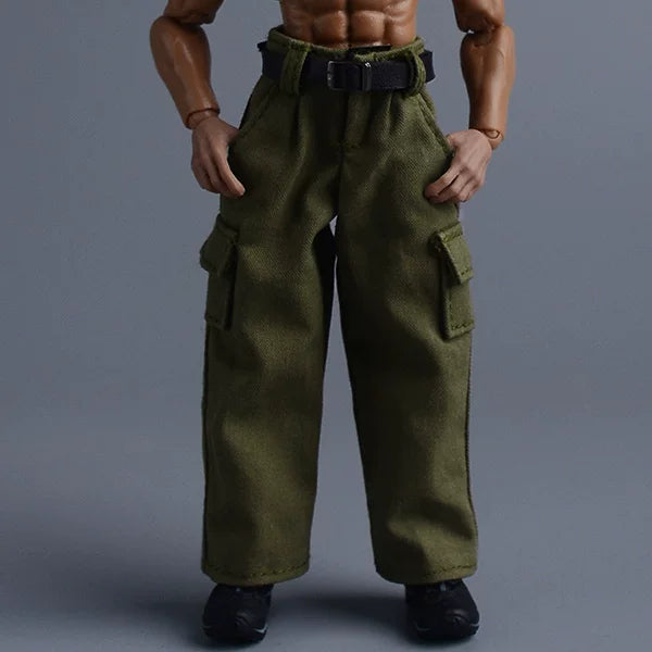 Custom 1/12 Clothing Accessories Pants for 1/12 scale action figures