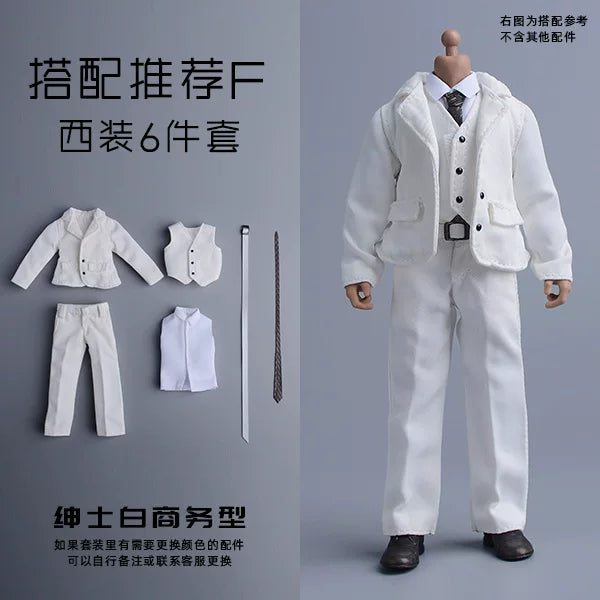 Custom 1/12 Clothing Accessories Suits for 1/12 scale action figures