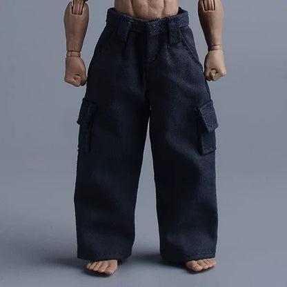 Custom 1/12 Clothing Accessories Pants for 1/12 scale action figures