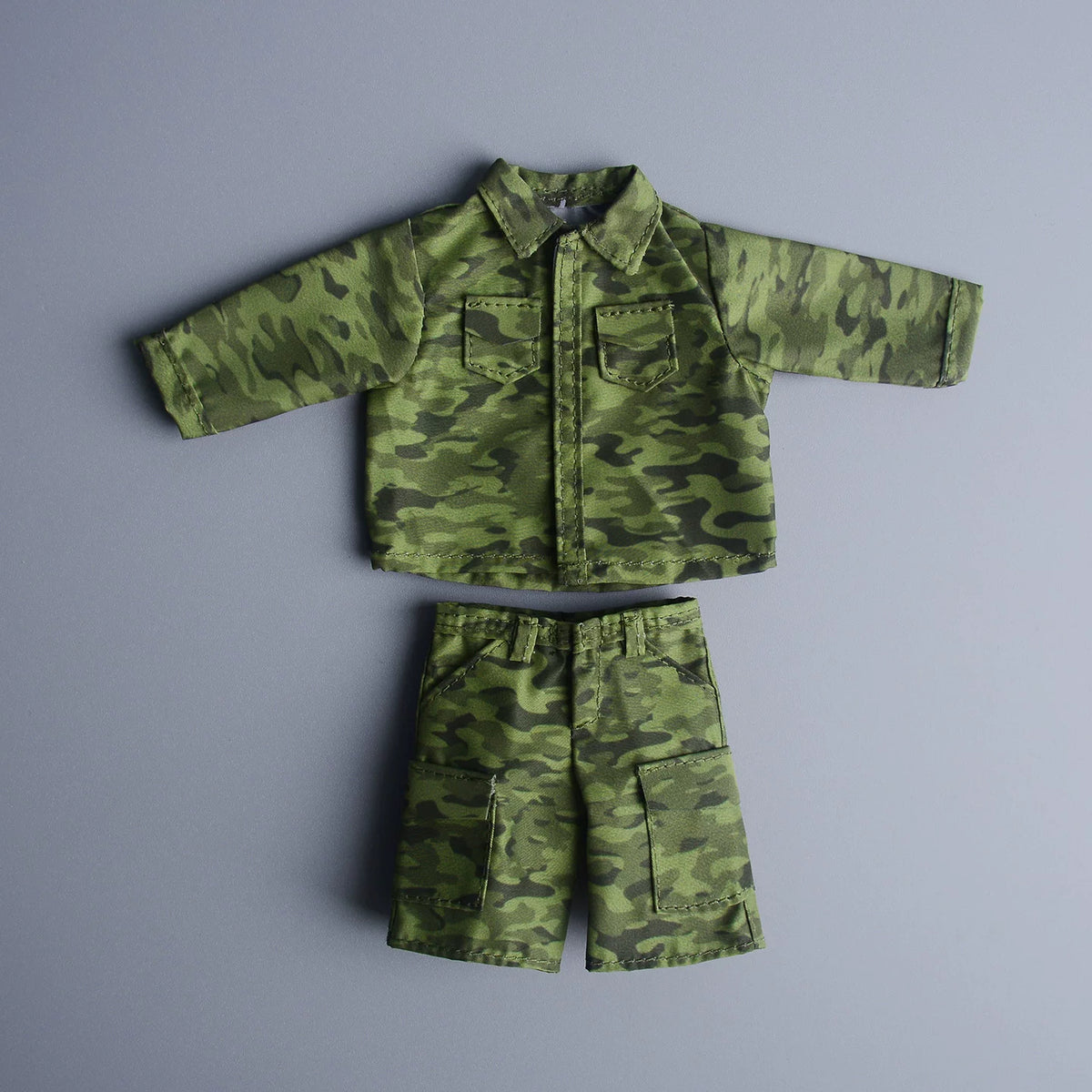 Custom 1/12 Clothing Accessories Military Uniform for 1/12 Scale Strong Body