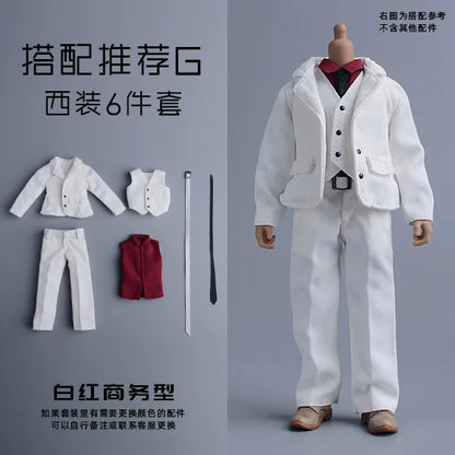 Custom 1/12 Clothing Accessories Suits for 1/12 scale action figures
