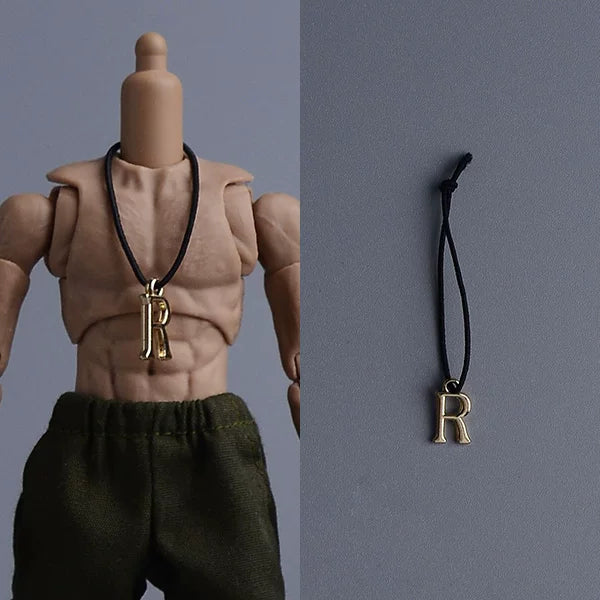 Custom 1/12 Clothing Accessories Necklace for 1/12 scale action figures