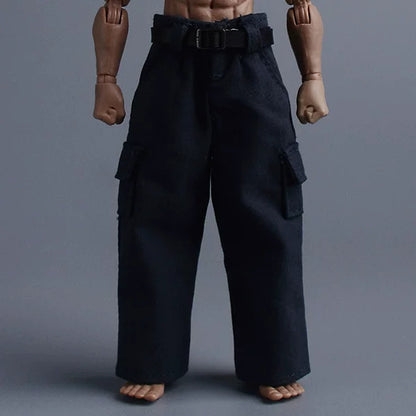 Custom 1/12 Clothing Accessories Pants for 1/12 scale action figures