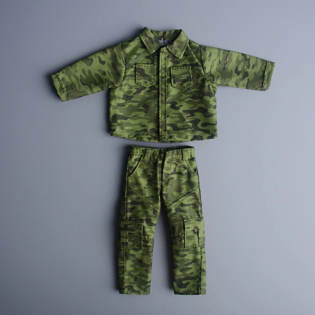 Custom 1/12 Clothing Accessories Military Uniform for 1/12 Scale Strong Body