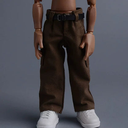 Custom 1/12 Clothing Accessories Pants for 1/12 scale action figures