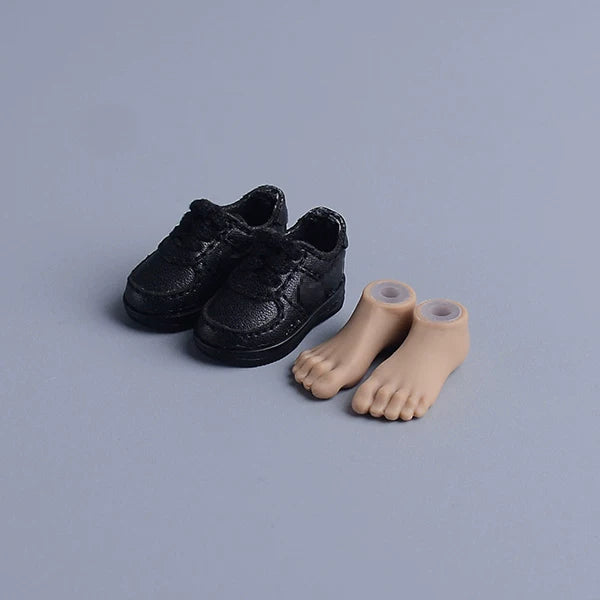 Custom 1/12 Clothing Accessories Shoes for 1/12 Scale Action Figure
