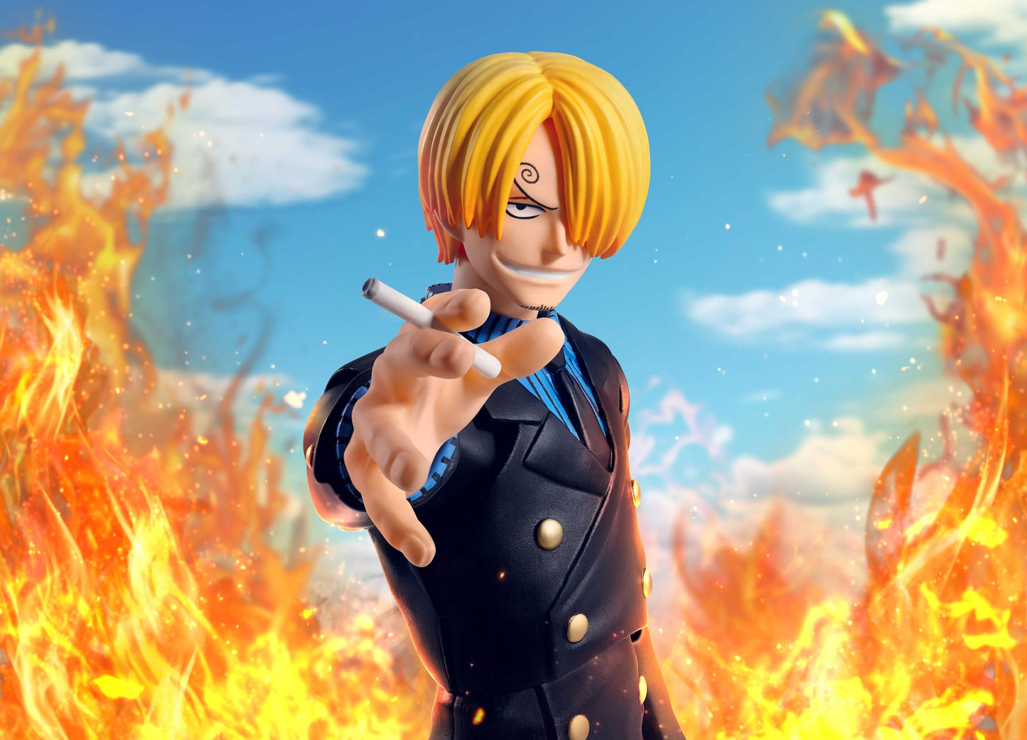 (Pre-Order) S.H.Figuarts One Piece Sanji Romance Dawn (Reissue)