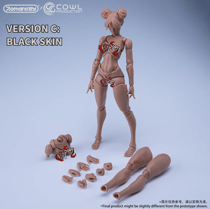 (Pre-Order) Romankey Studio 1/12 female action figure Reissue