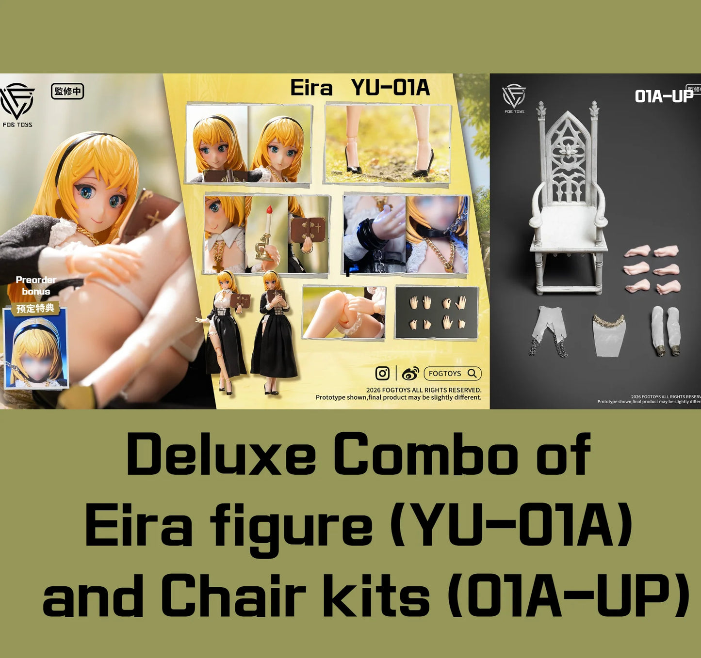 (Pre-Order) Fogtoys 1/12 Eira 01A with Chair kits