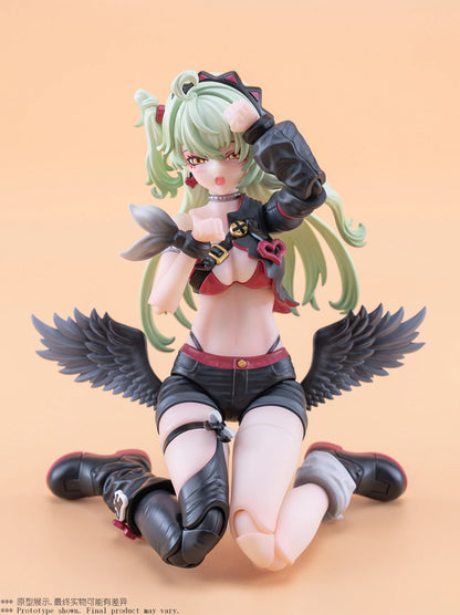(Pre-Order) EXSSRION Studio 1/12 Hoshikawa Neco action figure Yellow and Green Hair