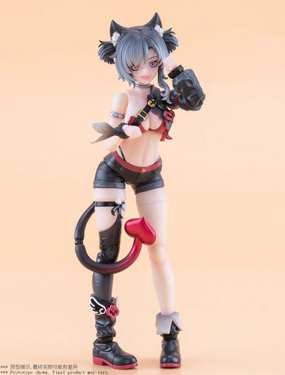 (Pre-Order) EXSSRION Studio 1/12 Hoshikawa Neco action figure Yellow and Green Hair