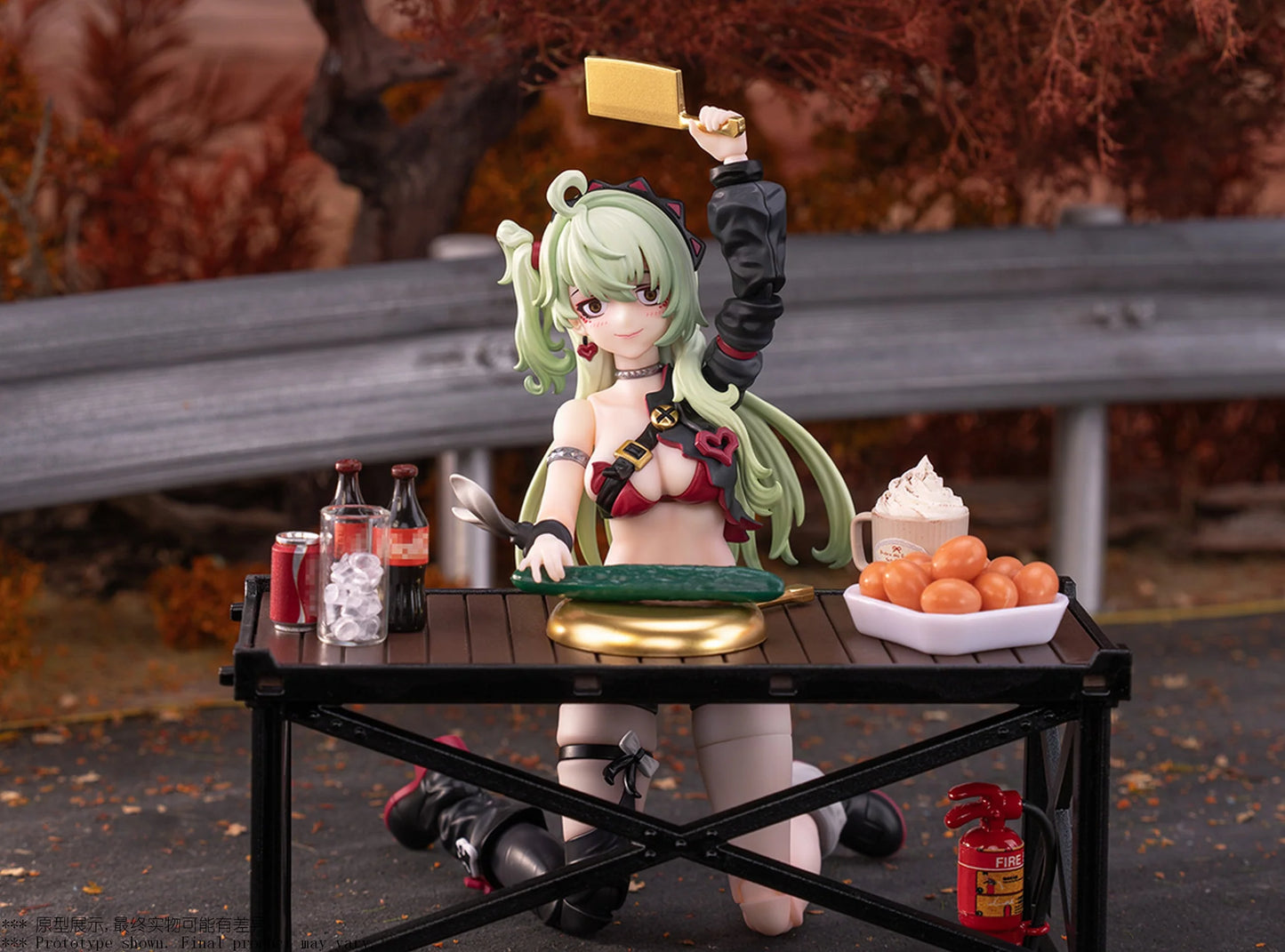 (Pre-Order) EXSSRION Studio 1/12 Hoshikawa Neco action figure Yellow and Green Hair