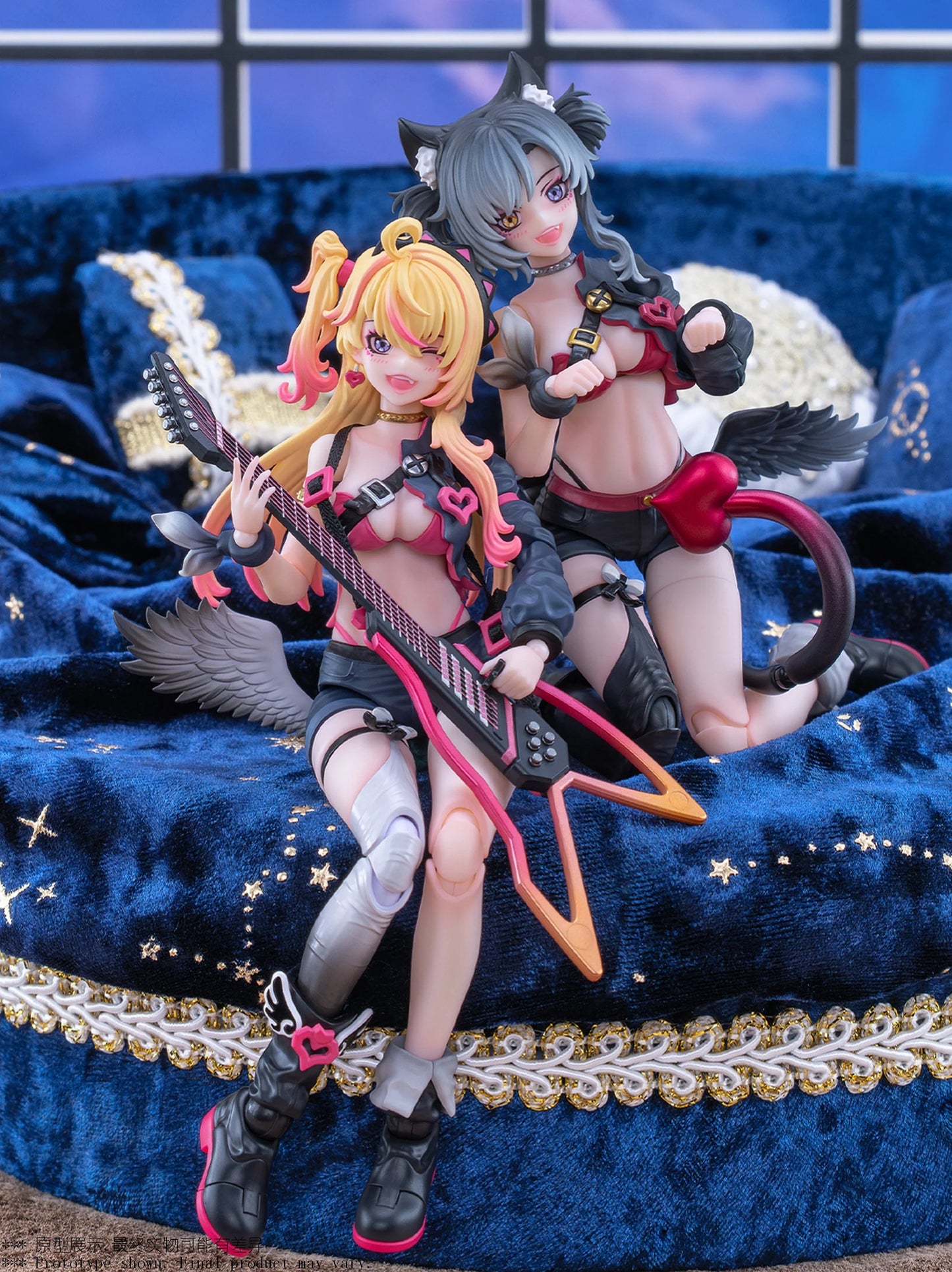 (Pre-Order) EXSSRION Studio 1/12 Hoshikawa Neco action figure Yellow and Green Hair