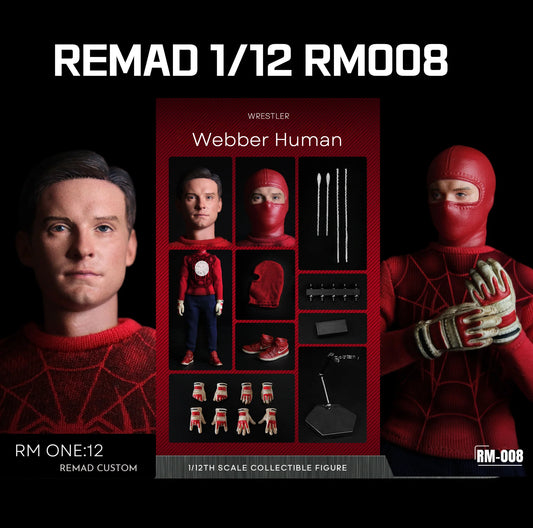 (Pre-Order) Remad custom 1/12 Wrestler Webber Human action figure RM008