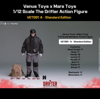 (Pre-Order) Mars Toys x Venus Toys 1/12 The Drifter Standard and Deluxe figure VET001