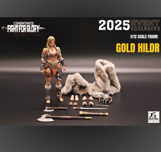 (Pre-Order) Xesray Studio Combatants Fight for Glory Gold Hildr action figure