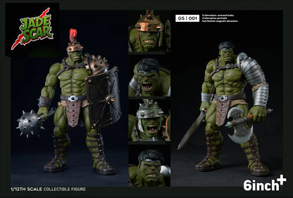 (Pre-Order) 6inchplus 1/12 Jade Scar the fighter 8.3 inches GS01 action figure