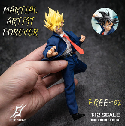 (Pre-Order) Free Studio No.2 1/12 Martial Artist Forever action figure